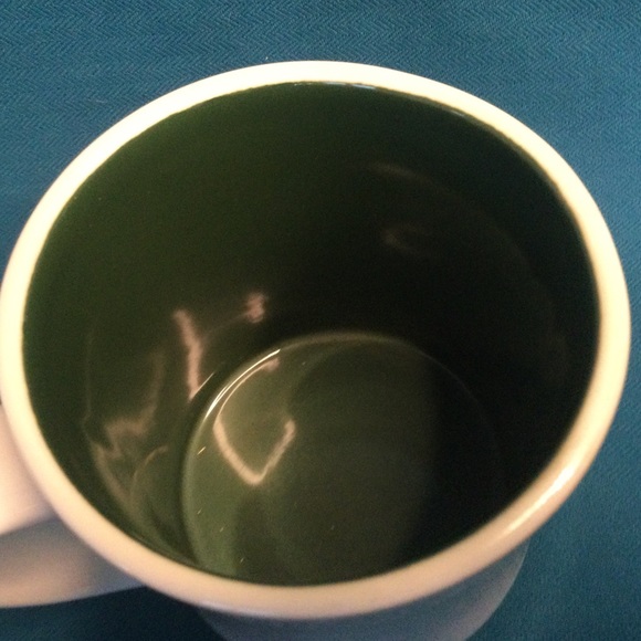 Starbucks 2008 12 oz Mug with Green Embossed Christmas Tree - Picture 3 of 5